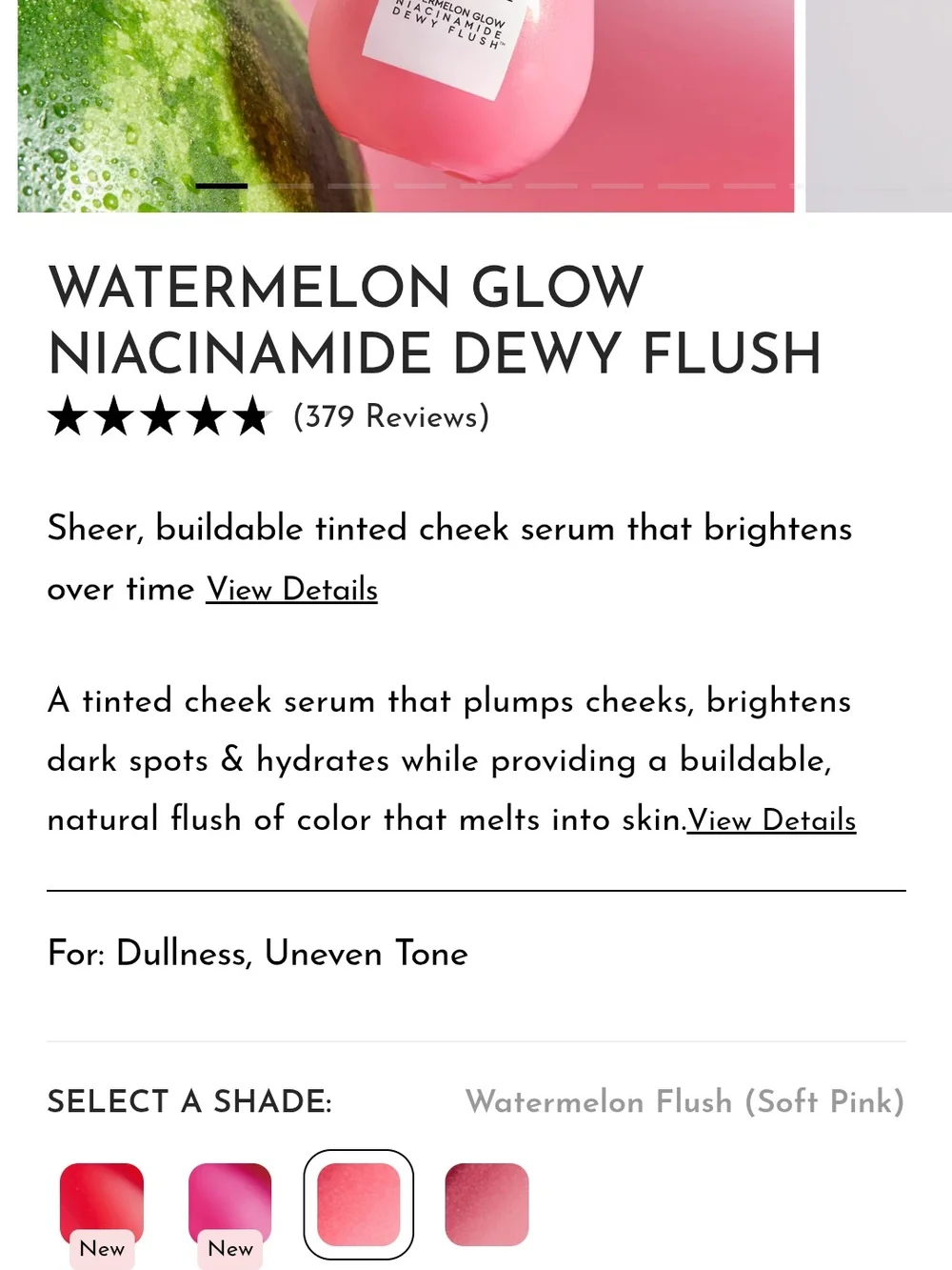 Glow Recipe Dewy Blush Serum - Soft Pink
